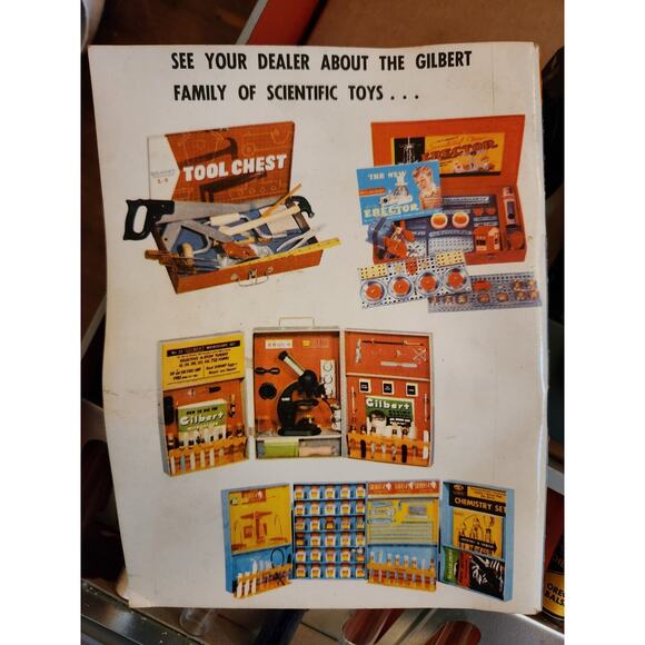 Vintage Gilbert 13031 Microscope and Lab Set - Picture 6 of 11